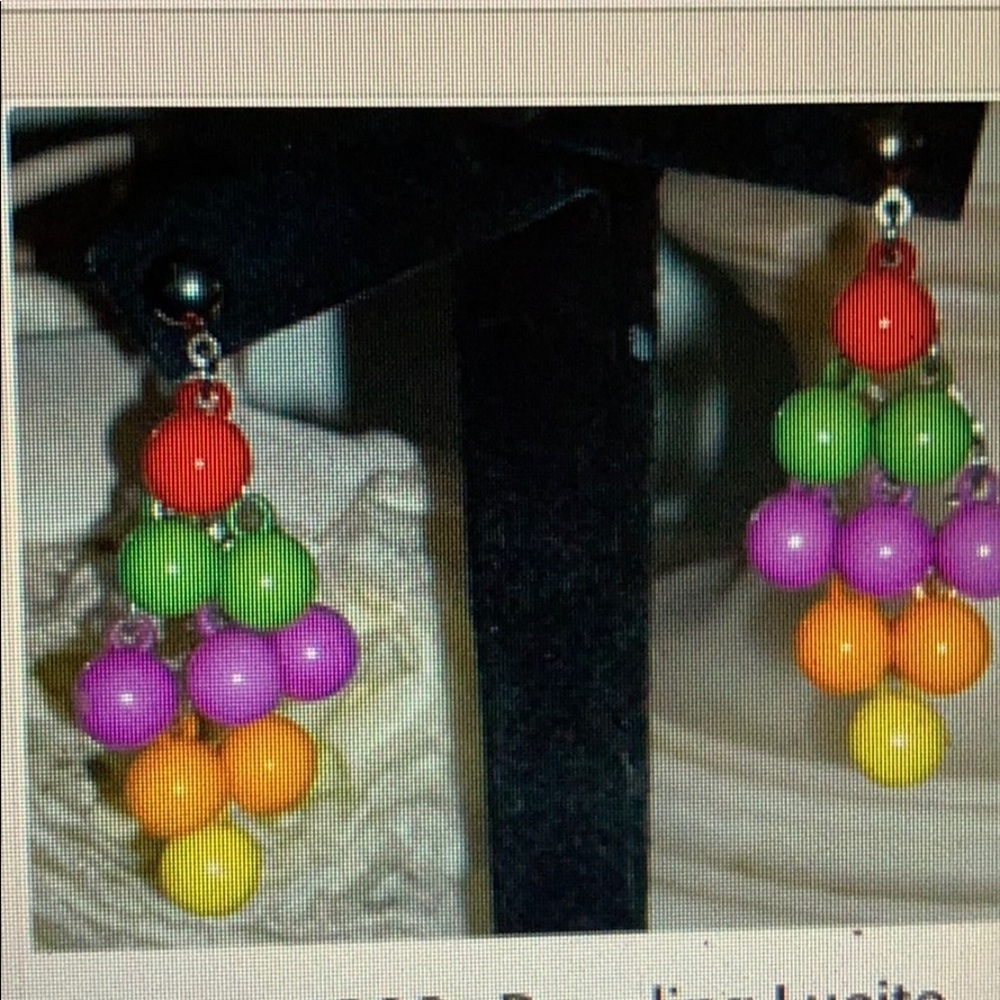 Vintage Dangling Orb Earrings